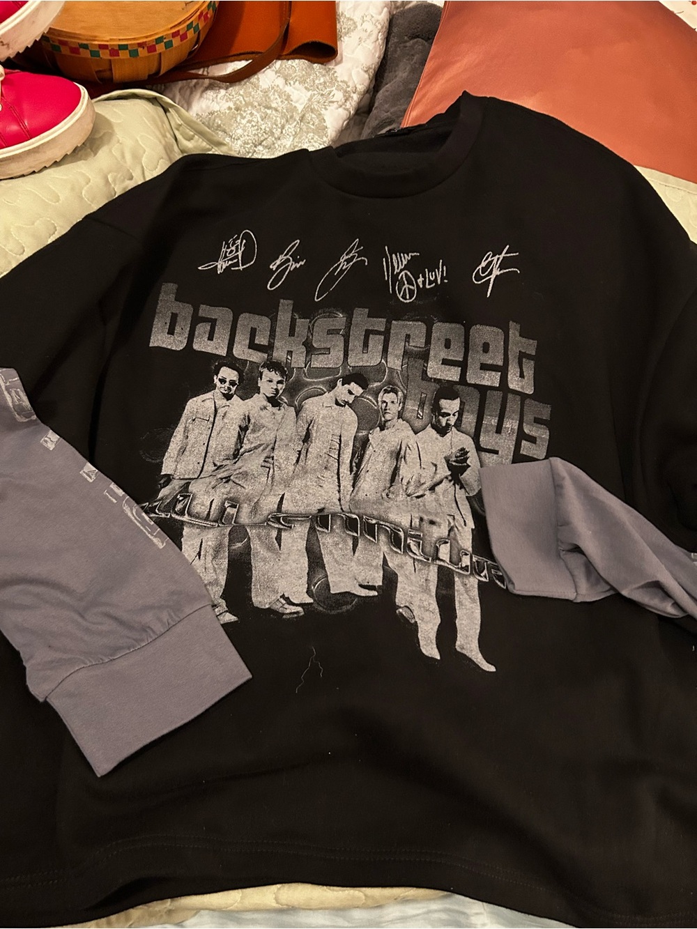 Preloved Backstreet Boys Twofer Sweatshirt